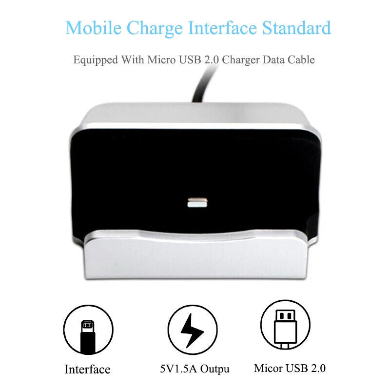 UK/US iPhone Charging Docking Station for AirPods+Ipads