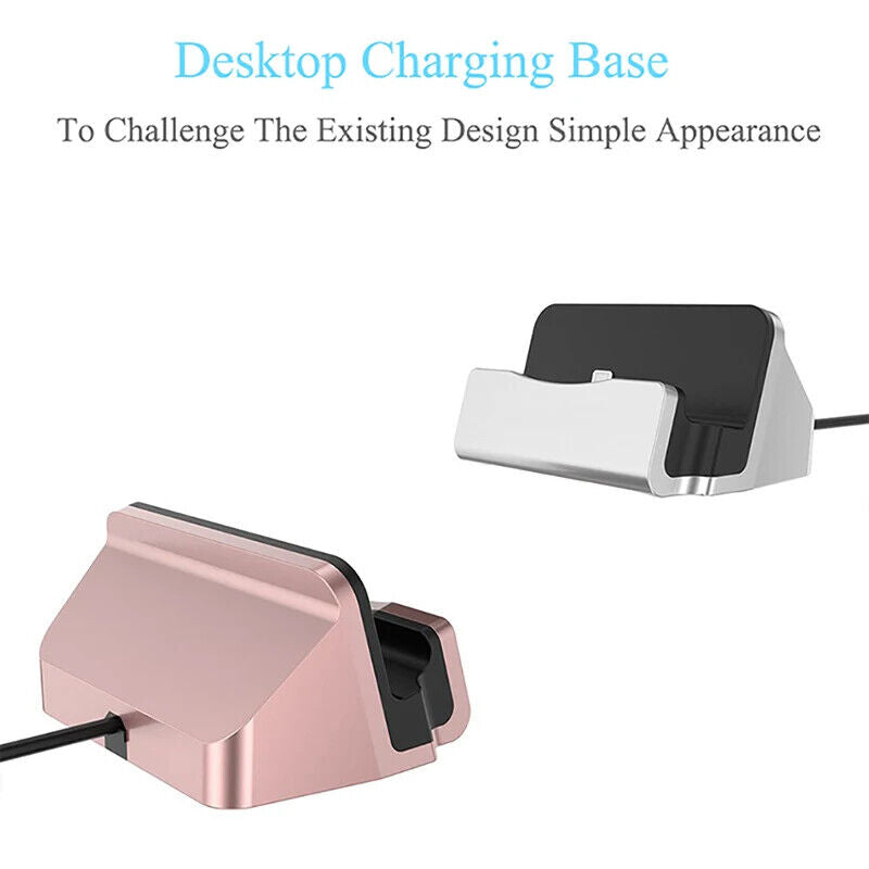 UK/US iPhone Charging Docking Station for AirPods+Ipads